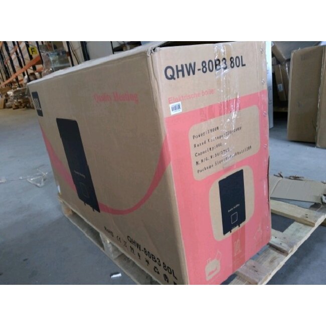 2ekans | 80 Liter Performance QH Wifi dual elektrische boiler met digitale bediening - 80 Liter Performance QH Wifi