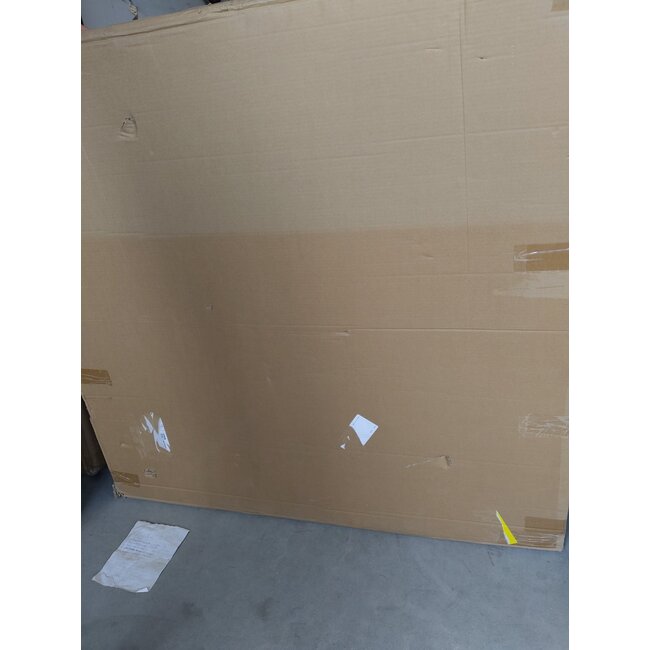 Tweedekans - Spiegel rond 100 cm met zwart frame - Default