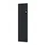 Tweedekans - Quality Heating verticale kachel Civetta black - Zwart