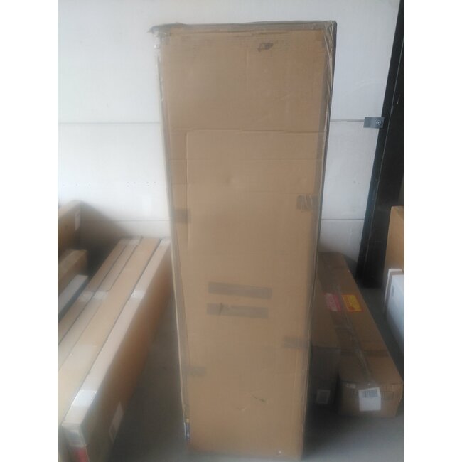 Tweedekans - Quality Heating verticale kachel Civetta black - Zwart