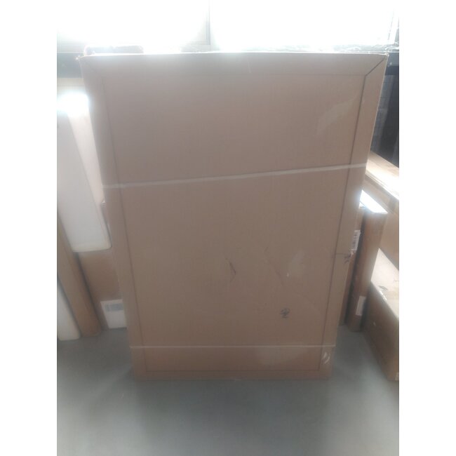 Tweedekans - Spiegel asymmetrisch inbouw led verlichting en anti-condens 100cm breed en 65cm hoog - Default