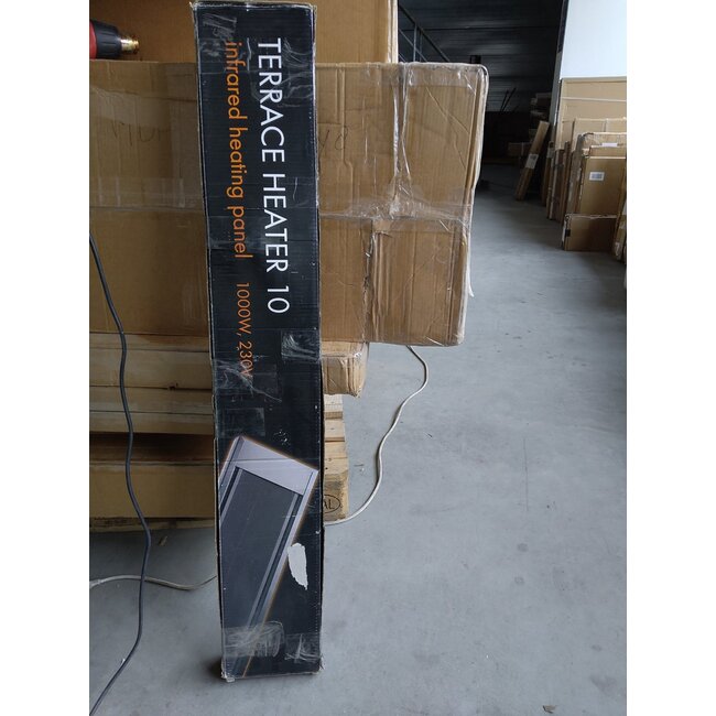 Tweedekans - Infrarood terrasverwarmer Ecosun 1000 - 1500Watt - Infrarood terrasverwarmer Ecosun 1000Watt