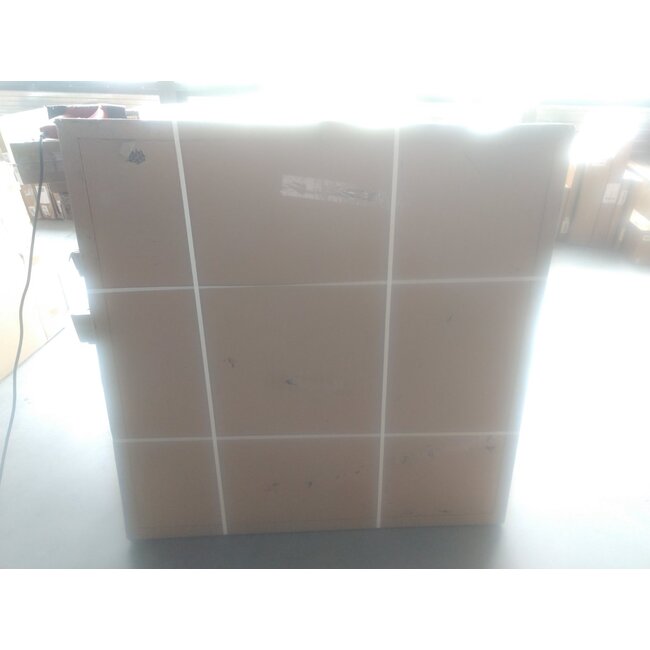 Tweedekans - Spiegel rond 120 cm met zwart frame, led verlichting en anti-condens - Default