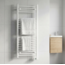 Adax Comfort elektrische handdoekradiator 300 - 600Watt White