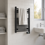 Adax Comfort elektrische handdoekradiator 300-600Watt zwart