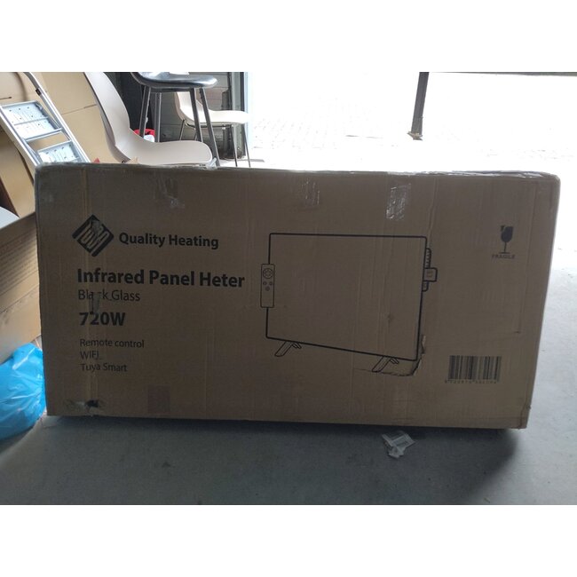 Tweedekans - QH-GD Elegant Serie verplaatsbaar infraroodpaneel - 720Watt 60 x 120 cm