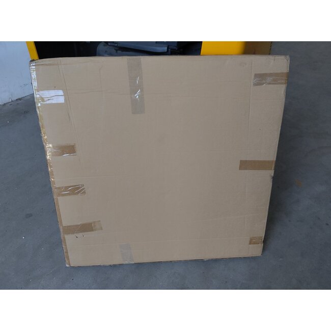Tweedekans - Spiegel rond 80 cm met zwart frame - Default