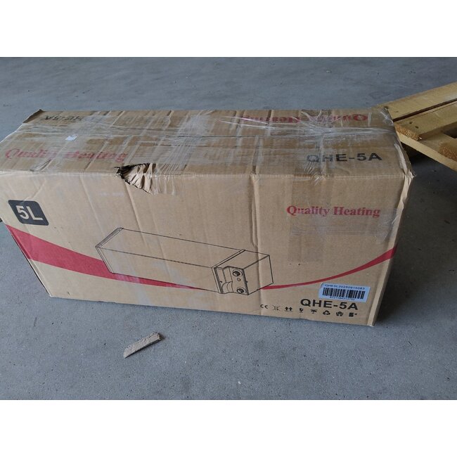 Tweedekans - Plintboiler keukenboiler 5 Liter 2000Watt rvs QH-line - Default