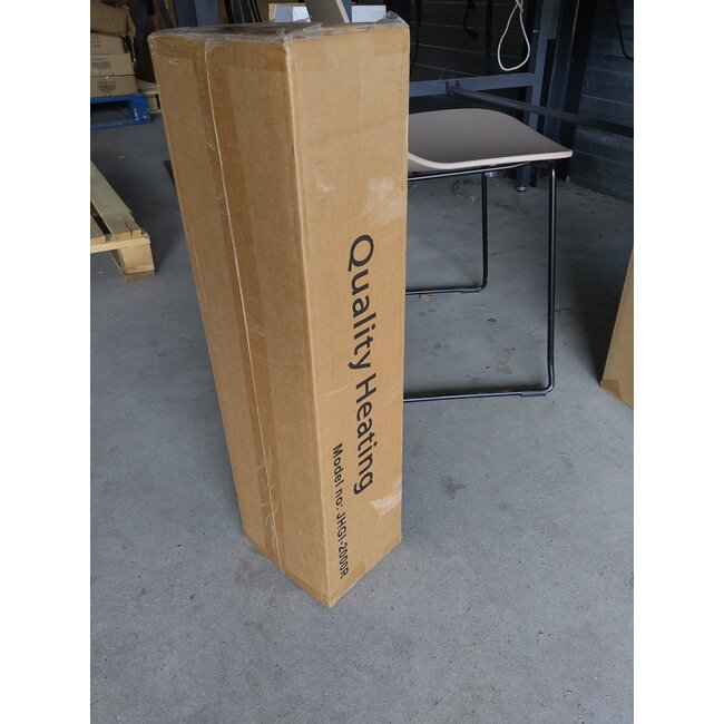 Tweedekans - QH-TH Golden heater infrarood met afstandsbediening - 2000Watt