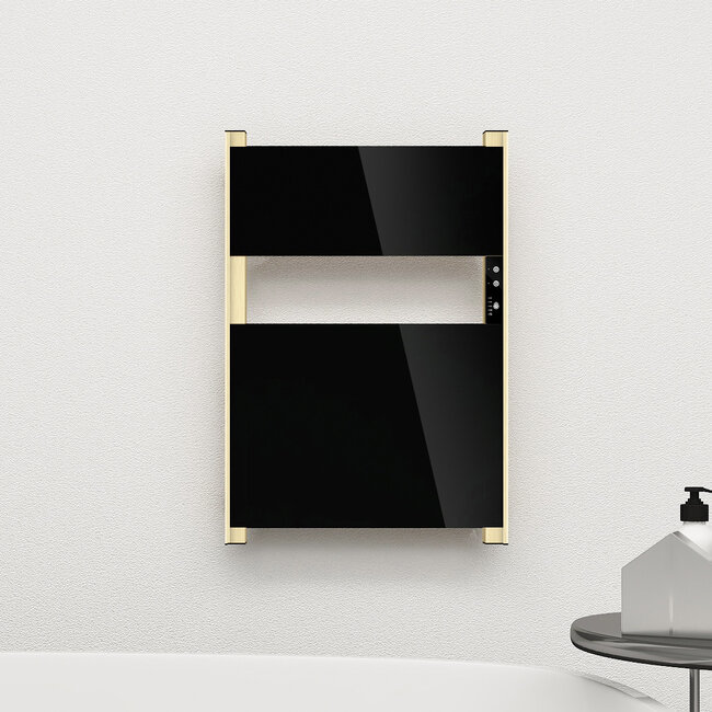 Tweedekans - Elektrische radiator Maverick 90Watt black-gold - Default