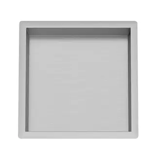 Tweedekans - Badkamer inbouwnis ZenBay RVS - ZenBay 60 x 30 x 10 cm
