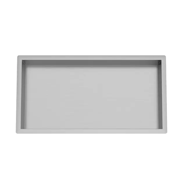 Tweedekans - Badkamer inbouwnis ZenBay RVS - ZenBay 60 x 30 x 10 cm