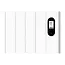 Tweedekans - Quality Heating verticale kachel Civetta white - Wit