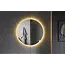 Spiegel rond 120 cm frameloos, rondom led verlichting en anti-condens