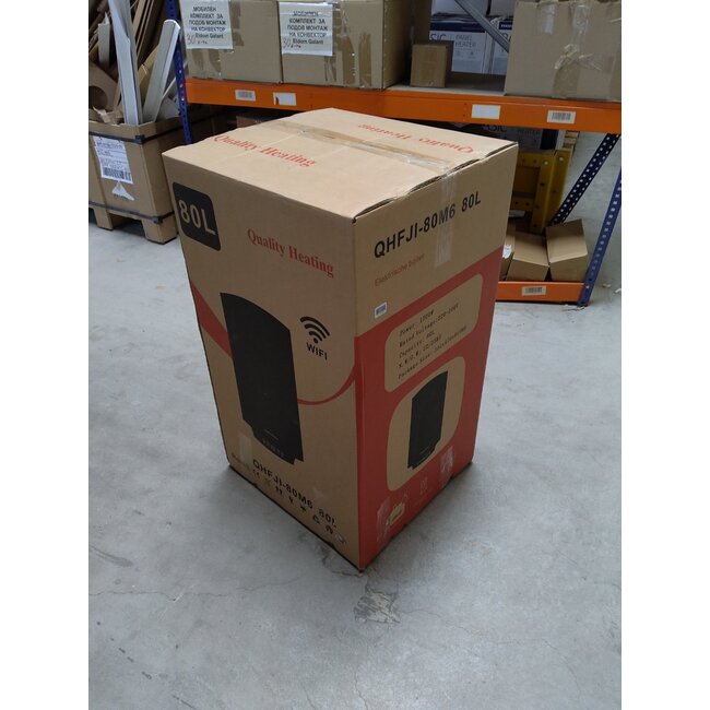 Tweedekans - 80 Liter Performance V2 QH Wifi dual elektrische boiler met digitale bediening - 80 Liter