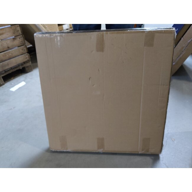 Tweedekans - Spiegel rond 60 cm met zwart frame - Default