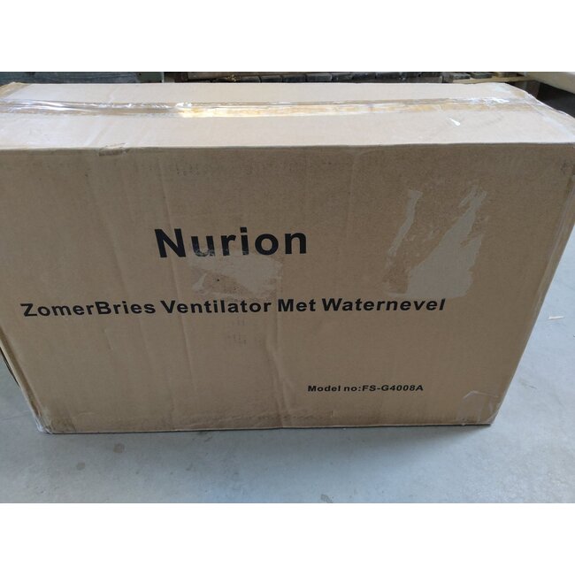 Tweedekans - Mistventilator met afstandsbediening, timer en luchtbevochtiger - Mist ventilator 50W