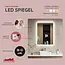 Badkamerspiegel ''Oristano'' led verlichting en anti-condens
