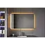 Spiegel frameloos met led, anticondens 60 x 60 cm