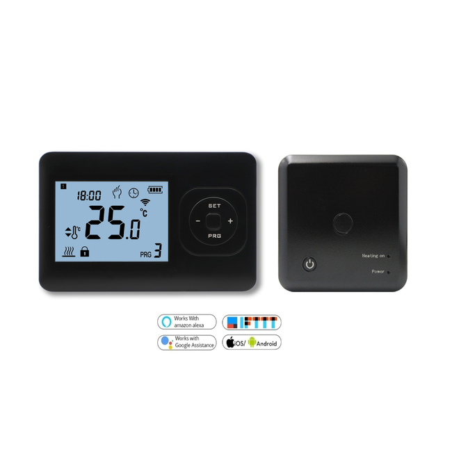 Tweedekans - Infrarood terrasheater Thermolux met wifi en thermostaat - 2400Watt