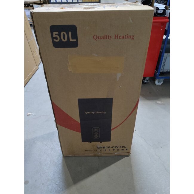 Tweedekans - 50 Liter QH dual elektrische boiler met digitale bediening - Default