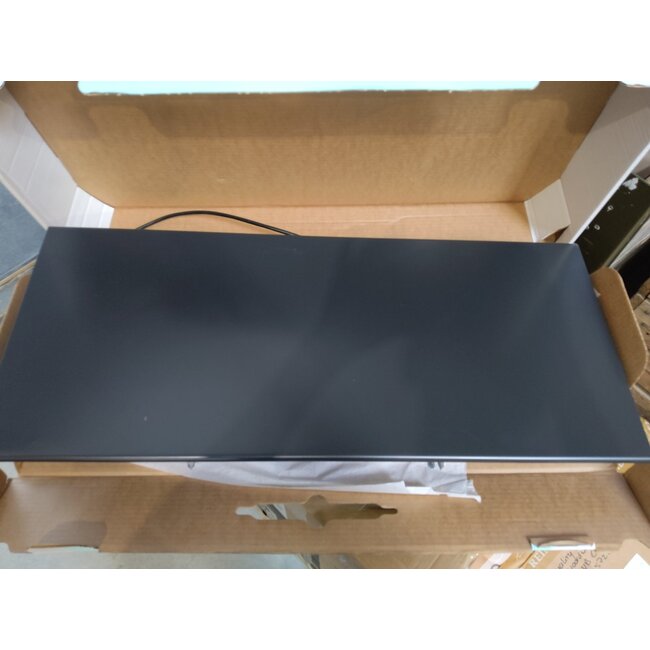 Tweedekans - Adax neo Wifi zwart elektrische verwarming - 800Watt 33cm x 75cm