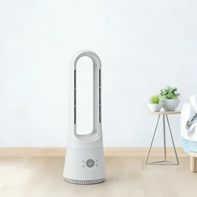 Tweedekans - Design ventilator met afstandsbediening, timer en aromafunctie - 25W