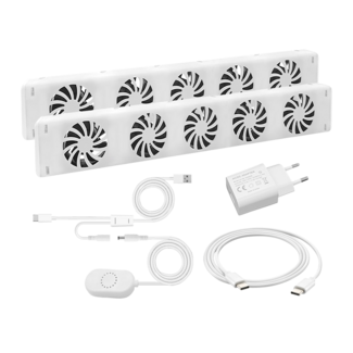 Tweedekans - QH Turbo Booster radiator ventilator duo set - Default