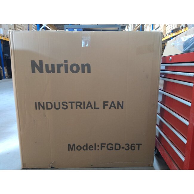 Tweedekans - Industriële verrijdbare ventilator 360W – 90 cm - Industriële ventilator 360W
