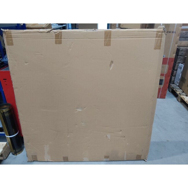 Tweedekans - Spiegel rond 100 cm met koperen frame - Default