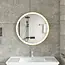 Bella Mirror Smart spiegel rond 60cm gouden frame met led verlichting, anti-condens en wifi