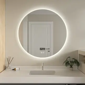 Bella Mirror Smart spiegel rond 80cm frameloos met led verlichting, anti-condens en wifi