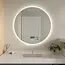 Bella Mirror Smart spiegel rond 80cm frameloos met led verlichting, anti-condens en wifi