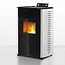 Quality Heating Pelletkachel - 13.1kW - voor 80-100 m2 - 5 niveaus - timer - CR04 White