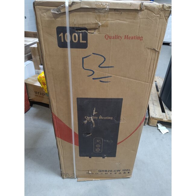 Tweedekans - 100 Liter QH dual elektrische boiler met mechanische bediening - Default