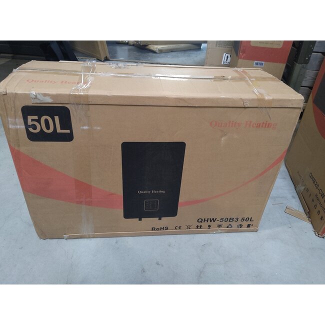 Tweedekans - 50 Liter Performance QH Wifi dual elektrische boiler met digitale bediening - 50 Liter Performance QH Wifi
