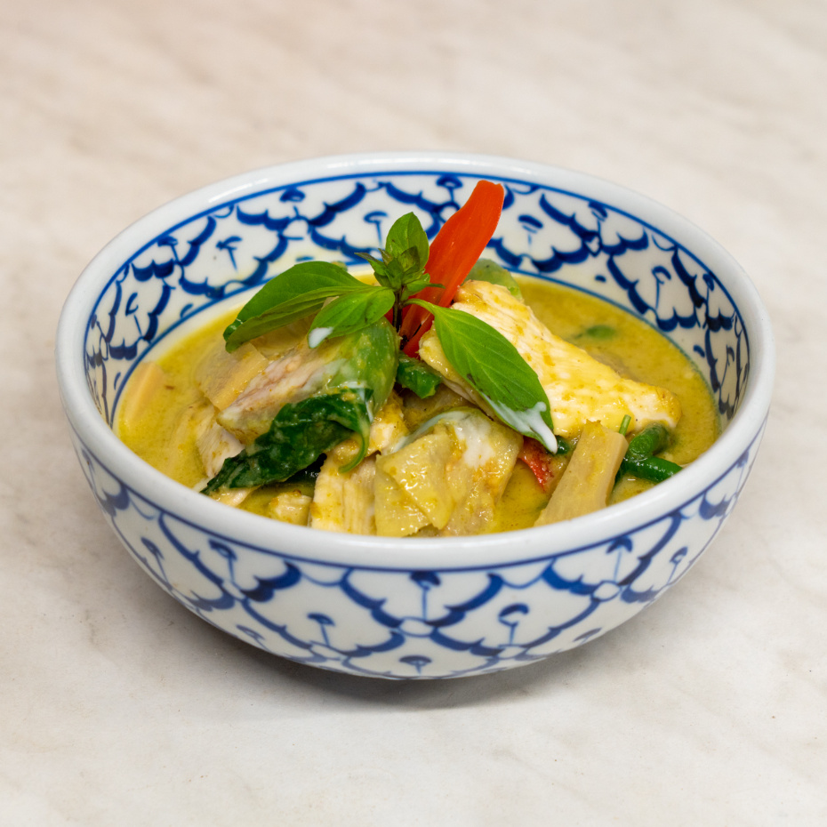 Veilig charme Renaissance Thaise groene curry met scharrelkipfilet, bamboe en Thaise aubergine - The  Cool Market