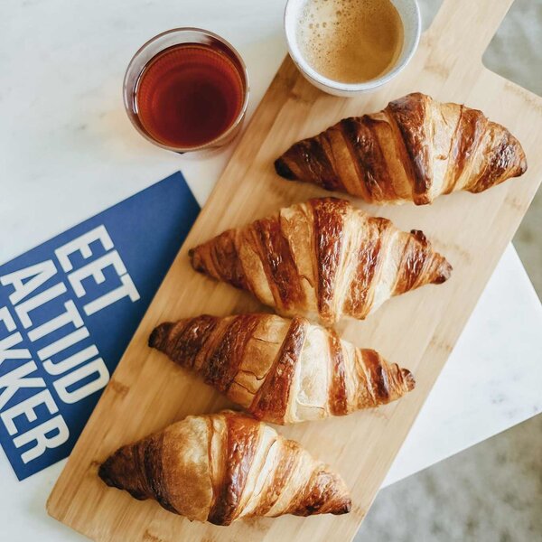 Vlaamsch Broodhuys Roomboter croissants (4st.) zoals u ze in Parijs eet!