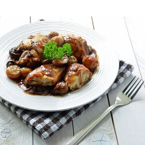 Coq au vin menu van Eric Swaghoven (1p)