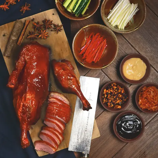 Streetfood By Han Peking eend box voor 4 personen van Top Chef Han Ji