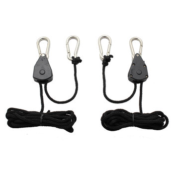 2x 68kg Ratchet hangers