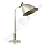 Industriële, vintage bureaulamp "Gooseneck aluminium"