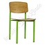 Schoolstoel felgroen