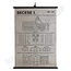 Schoolplaat architectuur 'Secese I'