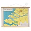 Vintage landkaart 'Het Deltaplan'