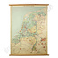 Eerste wandkaart van Nederland