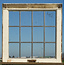 62 x 61,5 cm - Glas in lood raam No. 412