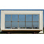 78 x 42,5 cm - Glas in lood raam No. 415