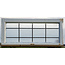 72 x 33 cm - Glas in lood raam No. 459