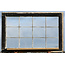 88 x 56,5 cm - Glas in lood raam No. 451
